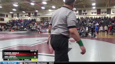 220 lbs Cons. Round 3 - Sam Leedom, Center Point-Urbana vs Parker Arnold, Vinton-Shellsburg