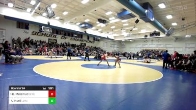 123 lbs Round Of 64 - Brian Melamud, Bergen Catholic (NJ) vs Adrian Hurd, Lemoore