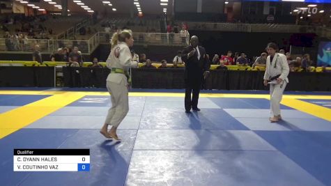 CYNTHIA DYANN HALES vs VANDIRCLEYA COUTINHO VAZ 2024 Pan Jiu Jitsu IBJJF Championship