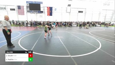 81 lbs Rr Rnd 5 - Jett Doubt, Fearless Wrestling vs Joel Padilla, Total Kaos