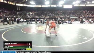 5A 120 lbs Cons. Round 1 - Ace Ingram, Madison vs Jordan Woodies, Owyhee