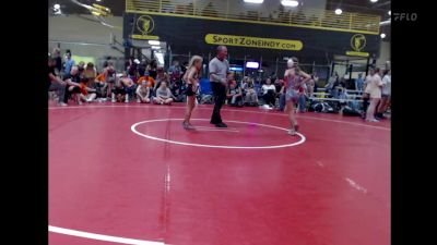 74 lbs Quarterfinals (8 Team) - Chloe Collins, Gone Rogue vs Mackenzie Moe, Indiana INFERNO GOLD