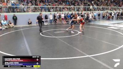 145 lbs Round 1 - Emiliano King, Pioneer Grappling Academy vs Hayden Reuter, Interior Grappling Academy