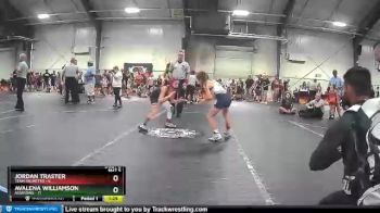 70 lbs Round 2 (6 Team) - Avalena Williamson, Assassins vs Jordan Traster, Team Palmetto
