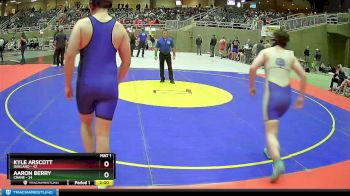 197 lbs Semis (4 Team) - Kyle Arscott, Oakland vs Aaron Berry, Crane
