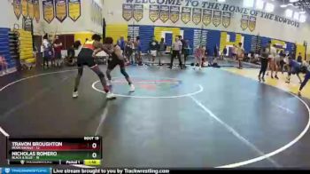 138 lbs Round 5 (8 Team) - Travon Broughton, Miami Vikings vs Nicholas Romero, Black & Blue