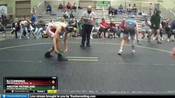 170 lbs Placement (4 Team) - RJ Cummings, Untouchables-Olympia vs Weston McFarland, Michigan Grappler RTC