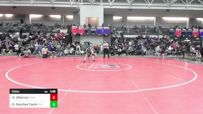 100 lbs Quarterfinal - Alyson Alberino, East Haven vs Daylianette Sanchez Cardona, Platt