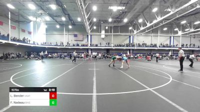 157 lbs Round Of 32 - Luke Bender, Unattached-F&M vs Fin Nadeau, Binghamton University