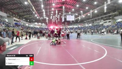 109 lbs Round Of 32 - Lincoln Hemmert, Western Colorado WC vs Porter Dahl, Millard Wrestling