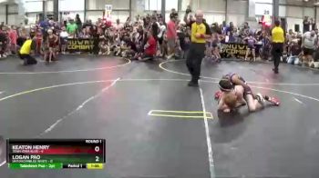 78 lbs Round 1 (6 Team) - Logan Pao, Untouchables White vs Keaton Henry, Team Iowa Blue