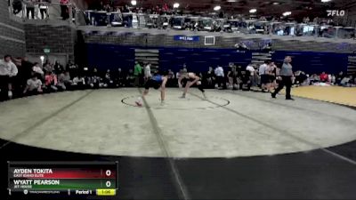 106/113 Round 2 - Ayden Tokita, East Idaho Elite vs Wyatt Pearson, Jet House