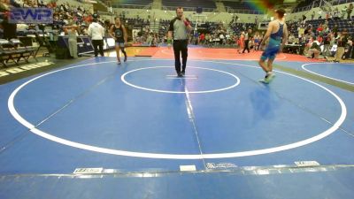 132 lbs Rr Rnd 1 - Ethan Carney, Mojo Grappling Academy vs Cayden Britt, Independence Wrestling Club