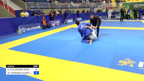 DIEGO ALEJANDRO ORDOÑEZ ENCALADA vs WALLACE HENRIQUE NUNES OURIQUE 2024 Brasileiro Jiu-Jitsu IBJJF