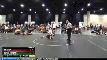 72 lbs Round 5 (6 Team) - Bryce Jordan, North Florida Misfits vs Eli Shea, U2 Upstate Uprising
