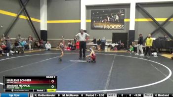 52 lbs Round 3 (4 Team) - Shataya McNack, Missouri Gold vs Marlene Sommer, Badger Girls