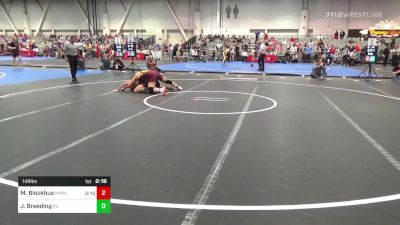 149 lbs Rd Of 32 - Michael Blockhus, Minnesota vs Josh Breeding, Princeton