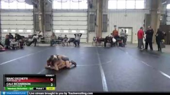 80 lbs Round 1 (8 Team) - Isaac Cicchetti, Team Smash vs Cale Richardson, PA Alliance White