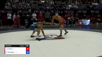 65 lbs Semifinal - Andrew Alirez, NCRTC/TMWC vs Alec Pantaleo, CKWC/TMWC