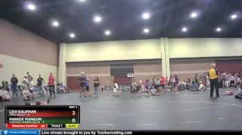 52 lbs Round 3 (6 Team) - Parker Mangum, Carolina Hammer Squad vs Levi Kaufman, Steel Valley