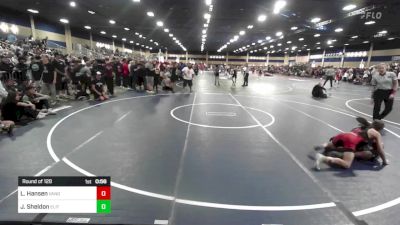 106 lbs Round Of 128 - Logan Hansen, Vandals Regime vs Jayzon Sheldon, Elite WC Hawaii