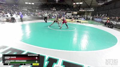 1B/2B 138 Quarterfinal - Leonardo Hernandez, Granger vs Aiden Davis, Ocosta