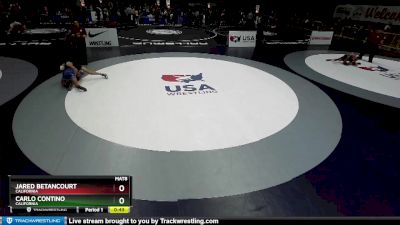 97 lbs Quarterfinal - Carlo Contino, California vs Jared Betancourt, California