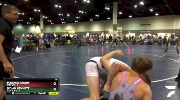 120 lbs Round 2 (6 Team) - Maximus Brady, Spec Ops vs Dylan Bennett, MXW Black
