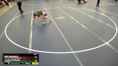 136 lbs Cons. Round 1 - Ryder McKenzie, Minnesota vs Ben Gingerich, Wayzata Youth Wrestling