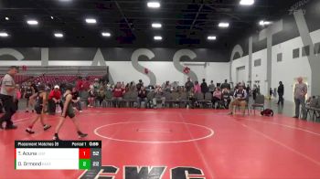 55 lbs Placement Matches (8 Team) - Oscar Ormond, Elite Ath Club WE vs Tino Acuna, Legacy National