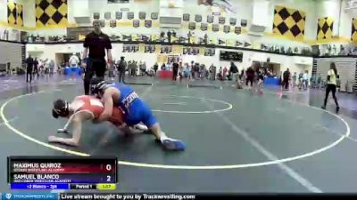 113 lbs Cons. Round 2 - Maximus Quiroz, Region Wrestling Academy vs Samuel Blanco, Red Cobra Wrestling Academy