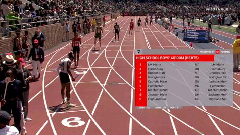High School Boys' 4x100m Relay, Prelims 46