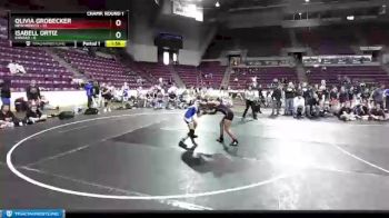 W-117 lbs Round 1 (16 Team) - Olivia Grobecker, New Mexico vs Isabell Ortiz, Kansas