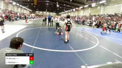 106 lbs Quarterfinal - Maika Serrano, Grindhouse WC vs Jayden Montoya, Hub City WC