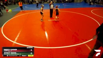 85 lbs Semis (4 Team) - Breezy Garner, Albert Lea vs Emmett Skoog, UNC (United North Central)