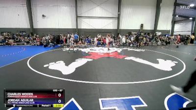 67 lbs Quarterfinal - Charles Woods, FordDynastyWrestlingClub vs Jordan Aguilar, All-Phase Wrestling Club