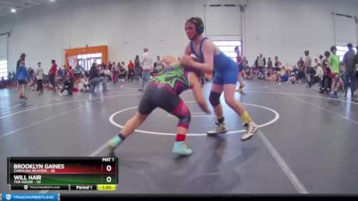 125 lbs Round 2 (4 Team) - Brooklyn Gaines, Carolina Reapers vs Will Hair, The House