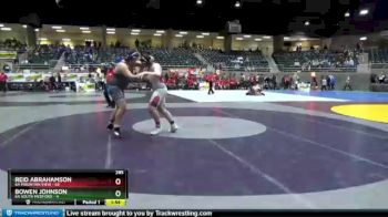 285 lbs Round 2 (4 Team) - Reid Abrahamson, 6A Mountain View vs Bowen Johnson, 6A South Medford