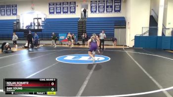 165 lbs Cons. Round 3 - Sam Young, Dubuque vs Nolan Schuetz, Cornell College