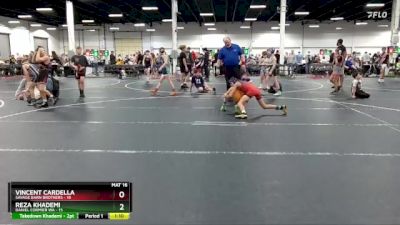 72 lbs Placement (4 Team) - Vincent Cardella, Savage Barn Brothers vs Reza Khademi, Daniel Cormier WA