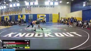 145 lbs Round 4 (8 Team) - Lester Martinez, Eagle Empire vs Husam Mustafa, A`Dale