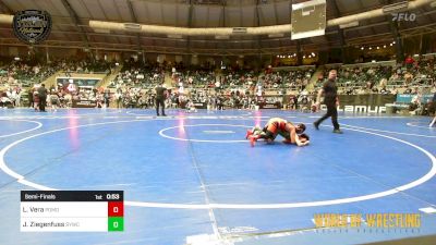 Semifinal - Londen Vera, Pomona Elite vs JaKel Ziegenfuss, Springdale Youth Wrestling Club