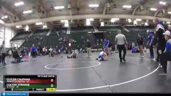 65 lbs Finals (2 Team) - Cutler Caufman, Midwest Destroyers vs Colton Strange, Jr Titans