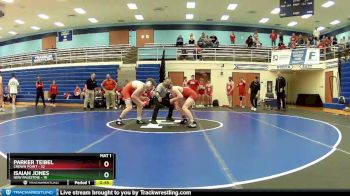 175 lbs Placement (4 Team) - Isaiah Jones, New Palestine vs Parker Teibel, Crown Point