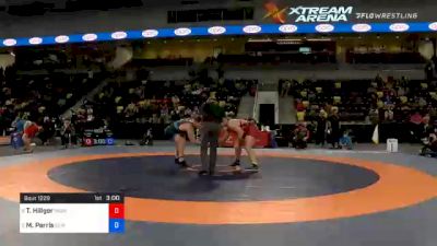 125 kg Semifinal - Trent Hillger, Badger Regional Training Center vs Mason Parris, Cliff Keen Wrestling Club-RTC