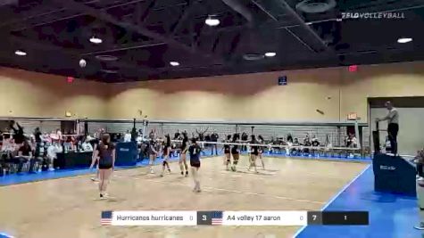 Hurricanes hurricanes vs A4 volley 17 aaron - 2022 JVA West Coast Cup presented by Nike