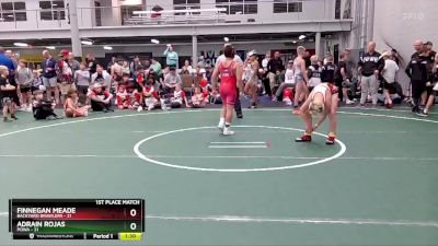 100 lbs Placement (4 Team) - Finnegan Meade, Backyard Brawlers vs Adrain Rojas, POWA