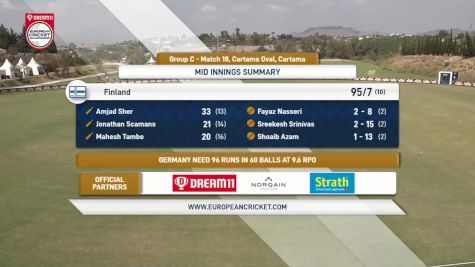 Replay: Finland vs Germany | Sep 30 @ 1 PM