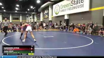 142 lbs Round 2 (6 Team) - Paris Dean, NW Iowa Angry Alpacas vs Alexandra Byrne, Grit And Grace