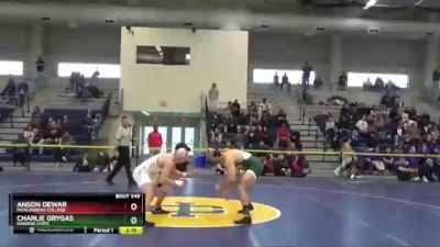 174 lbs 1st Place Match - Charlie Grygas, Oswego State vs Anson Dewar, Muhlenberg College